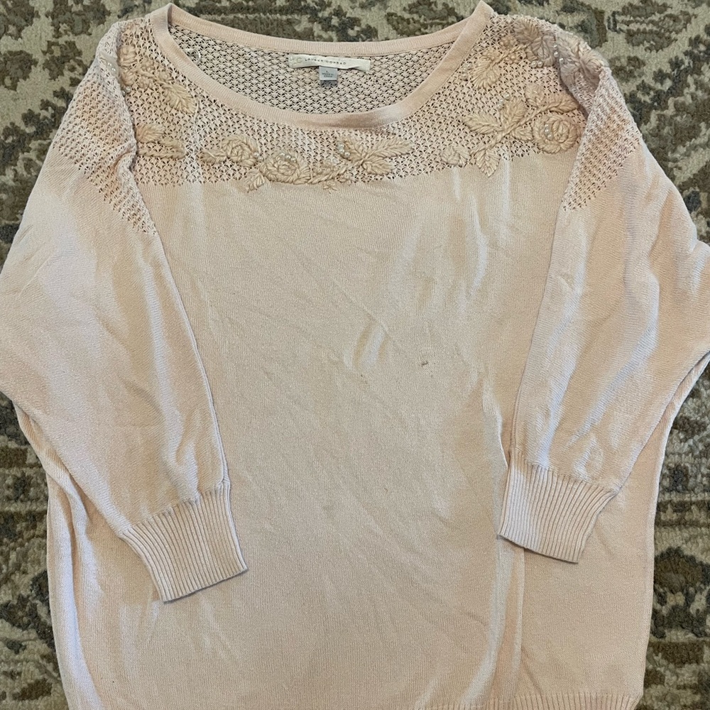 Lauren Conrad Pink Sweater